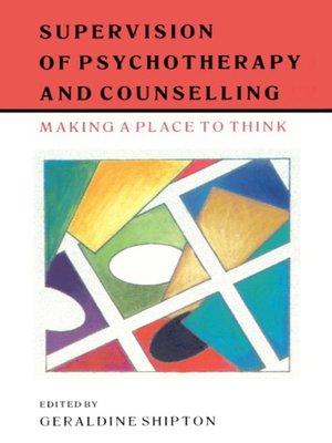 cover image of Supervision of Psychotherapy and Counselling